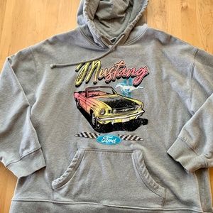 Authentic Ford Mustang Hoodie Size Medium